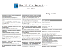 Tablet Screenshot of littlereport.com